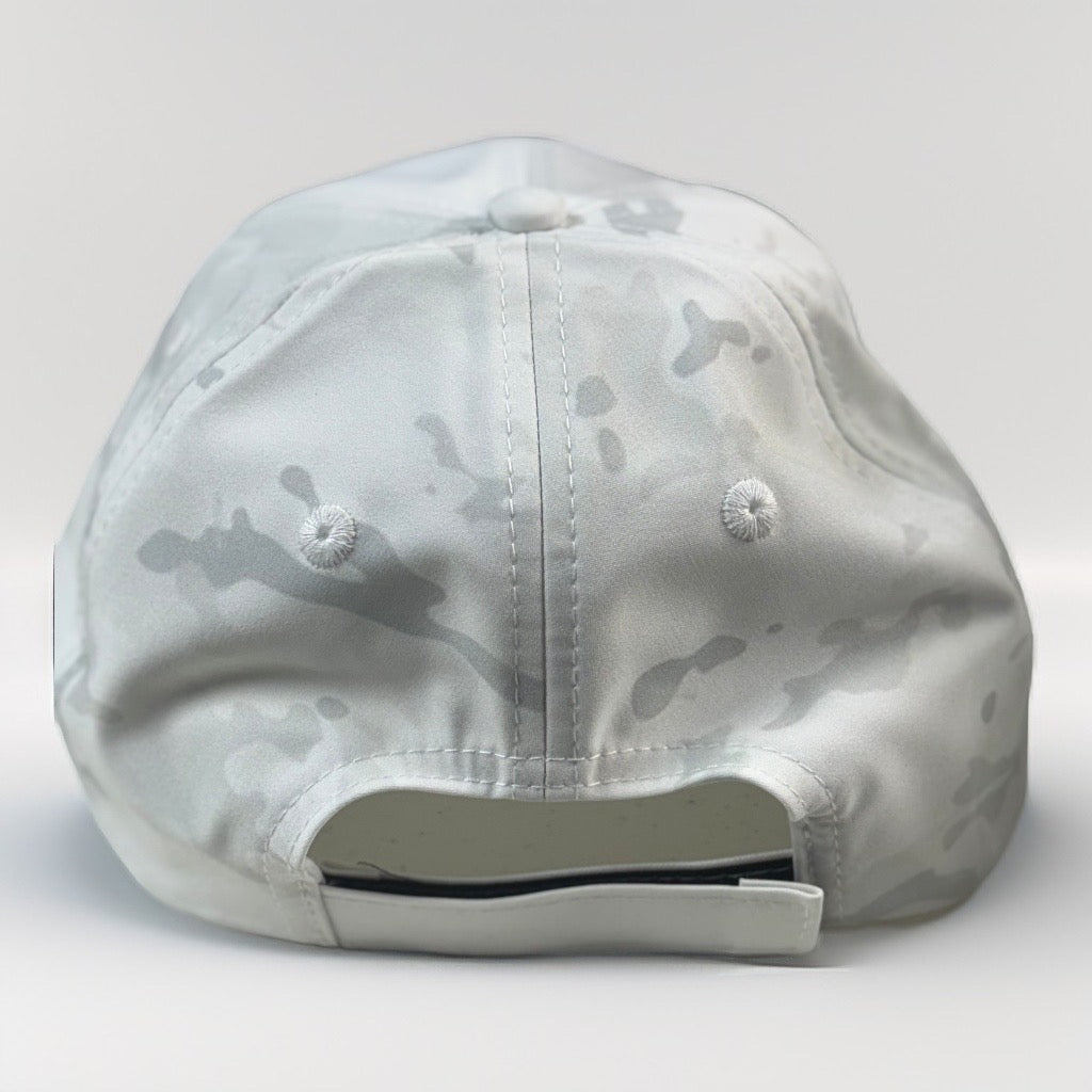 The White Camo Dad Hat