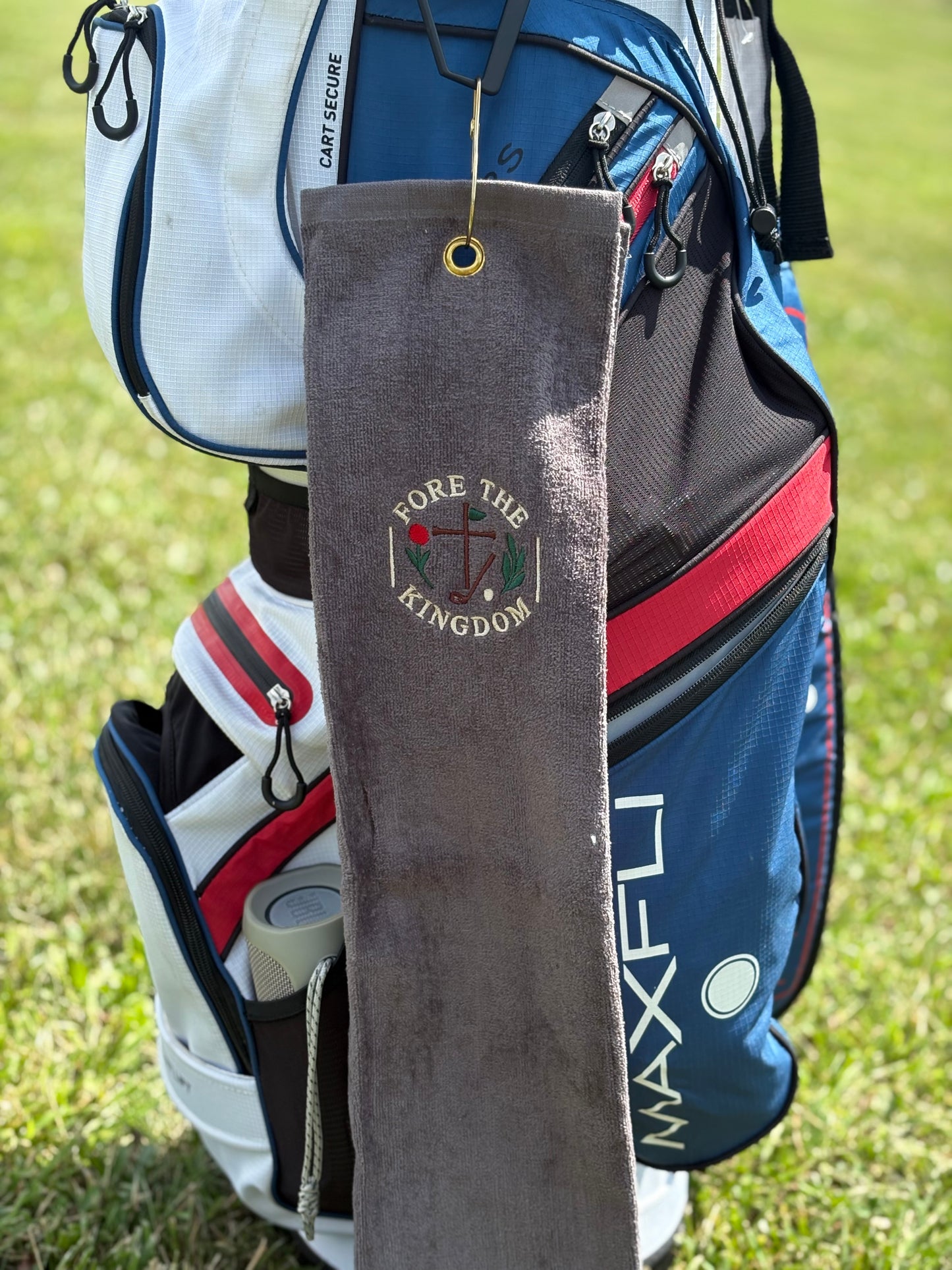 Fore The Kingdom Premium Golf Towels (Multiple Colors Available)