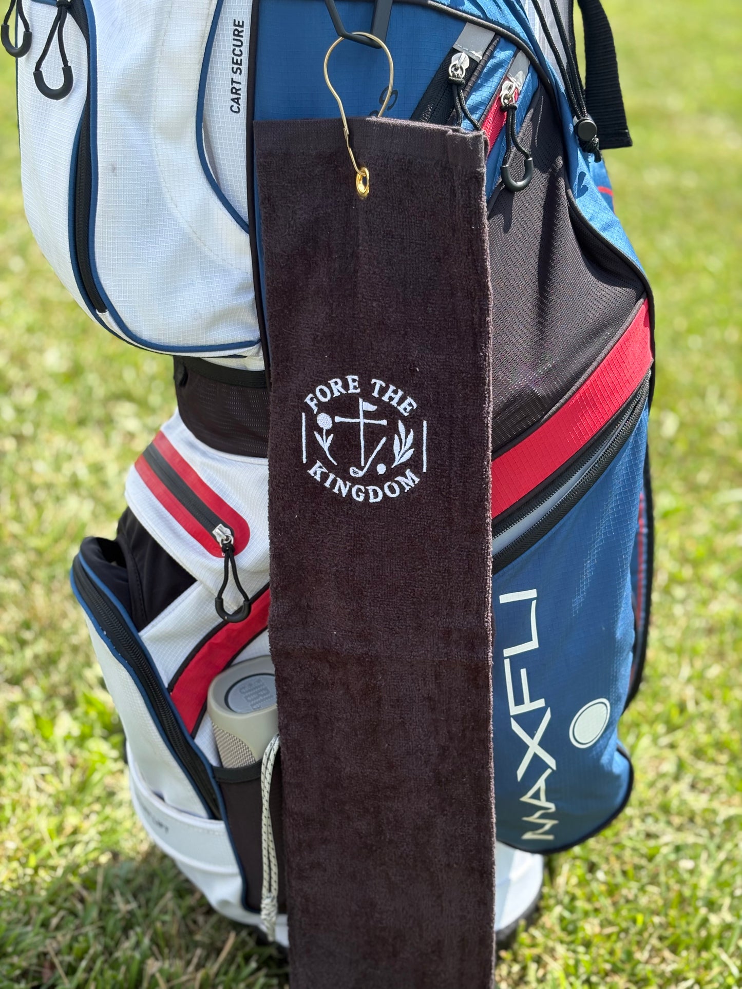 Fore The Kingdom Premium Golf Towels (Multiple Colors Available)