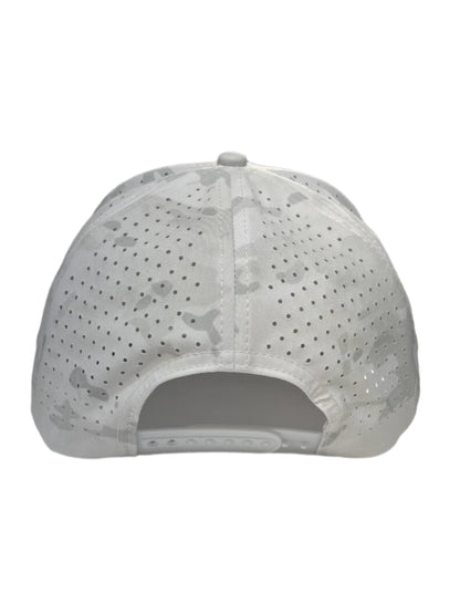 White Camo - Fore The Kingdom Performance Golf Rope Hat